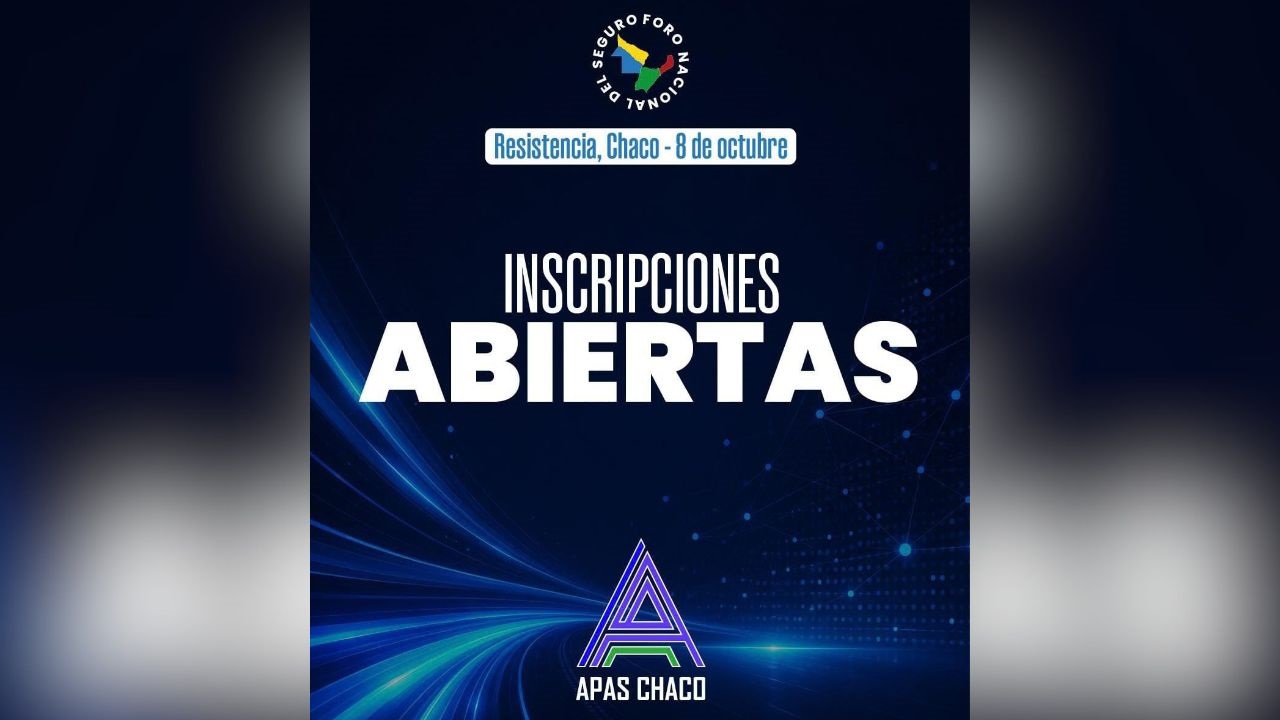 El evento reunirá en Resistencia a PAS, compañías, especialistas, instituciones y referentes del sector asegurador. Fecha: 8 de octubre de 2026.