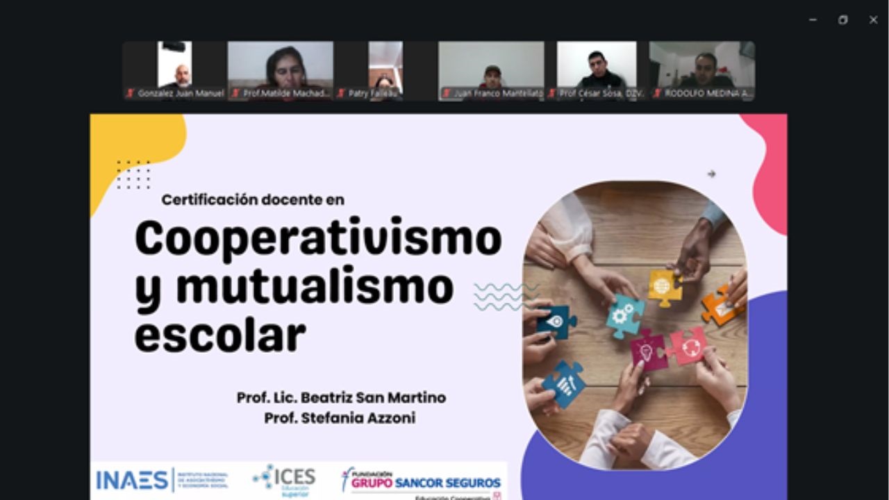 La Fundación e INAES, con el apoyo y la articulación de los gobiernos provinciales y de los ministerios de educación, apuntan a capacitar a 750 docentes brindando Certificación.