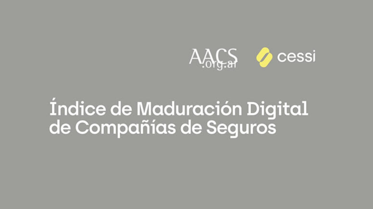 La Asociación Argentina de Compañías de Seguros y la Cámara de la Industria Argentina del Software presentan la 4.ª edición del Índice. Fecha: 19 de noviembre.