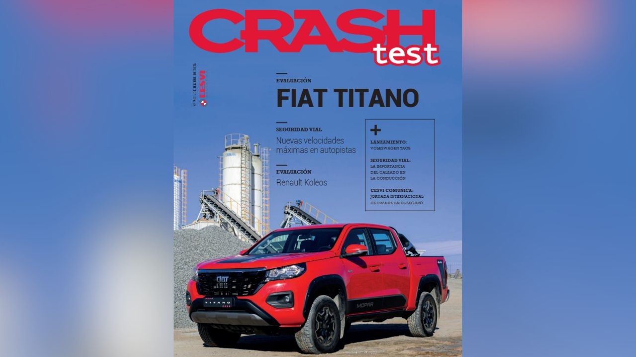 Descargate la última edición de Crash Test y conocé todas las novedades del mundo automotriz y la seguridad vial.